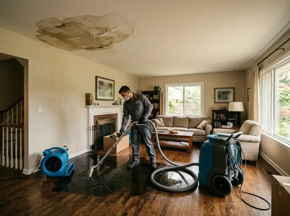 attic-pipe-burst-ceiling-drip-008 — frequently asked questions, Water Damage Restoration & Carpet Care in Salunga, PA